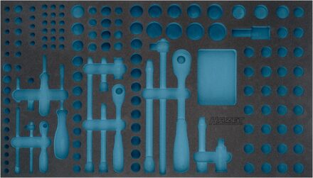 Hazet 2-componenten zachschuiminleg 163-481L · L x B: 691 mm x 392 mm