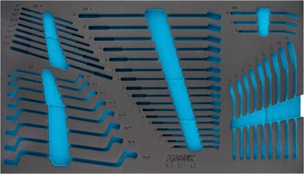 Hazet 2-componenten zachschuiminleg 163-507L · L x B: 691 mm x 392 mm