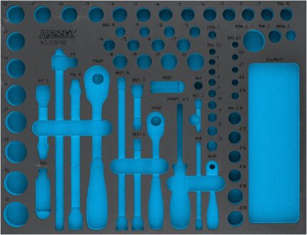 Hazet 2-componenten zachschuiminleg 163-513L · L x B: 519 mm x 392 mm
