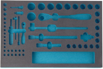 Hazet 2-componenten zachschuiminleg 163-57L · L x B: 519 mm x 342 mm