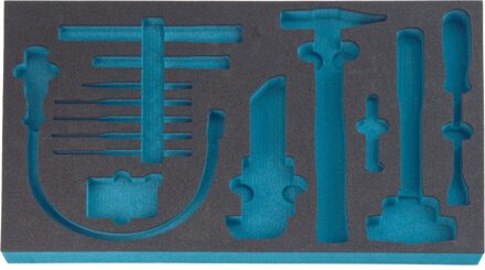 Hazet 2-componenten zachschuiminleg 163-60L · L x B: 519 mm x 342 mm