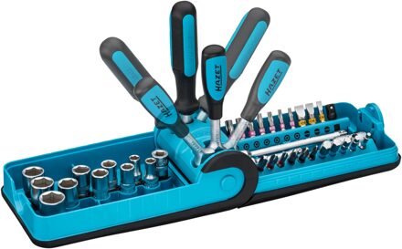 Hazet 856-1 Dopsleutelinzetset 38-Delig 1/4 (6.3 Mm)