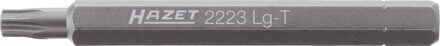 Hazet Bit 2223LG-T25 · 1/4 inch (6,3 mm) zeskant massief · Binnen-TORX®-profiel · SW T25