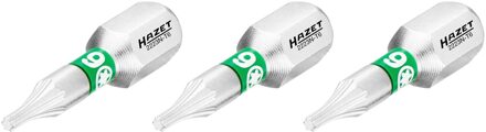 Hazet Bit 2223N-T6/3 · 1/4 inch (6,3 mm) zeskant massief · Binnen-TORX®-profiel · 3-delig · SW T6