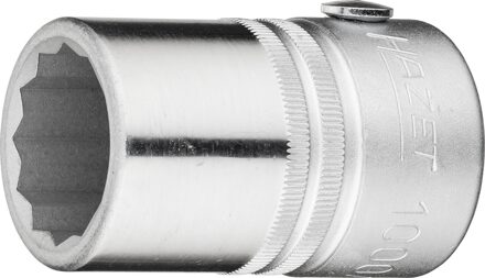 Hazet Dopsleutel 1000AZ-7/8 · 3/4 inch (20 mm) vierkant hol · Buitentwaalfkant profiel · SW 7/8?