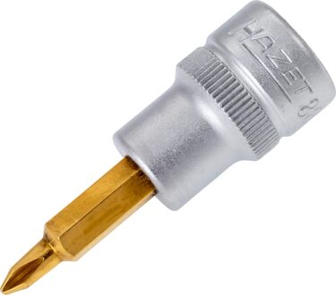 Hazet Dopsleutelbit 8806-PH1 · 3/8 inch (10 mm) vierkant hol · Kruiskop profiel PH · SW PH1