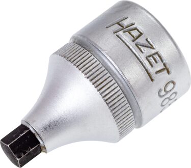 Hazet Dopsleutelbit 985-6 · 1/2 inch (12,5 mm) vierkant hol · Binnen-zeskant-profiel · SW 6 mm