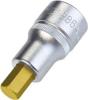 Hazet Dopsleutelbit 986A-3/8 · 1/2 inch (12,5 mm) vierkant hol · Binnen-zeskant-profiel · SW 3/8?