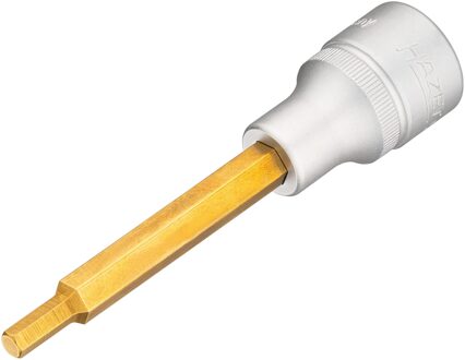 Hazet Dopsleutelbit 986L-5 · 1/2 inch (12,5 mm) vierkant hol · Binnen-zeskant-profiel · SW 5 mm