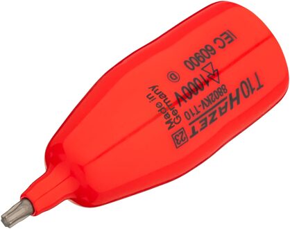 Hazet Dopsleutelbit · geïsoleerd 8802KV-T10 · 3/8 inch (10 mm) vierkant hol · Binnen-TORX®-profiel · SW T10