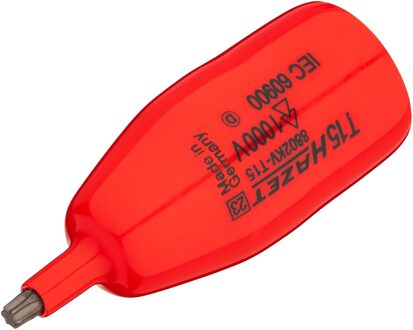 Hazet Dopsleutelbit · geïsoleerd 8802KV-T15 · 3/8 inch (10 mm) vierkant hol · Binnen-TORX®-profiel · SW T15