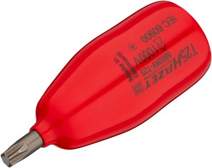 Hazet Dopsleutelbit · geïsoleerd 8802KV-T25 · 3/8 inch (10 mm) vierkant hol · Binnen-TORX®-profiel · SW T25