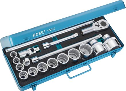 Hazet Dopsleutelset Metrisch 3/4 (20 mm) 18-delig Hazet 1002Z