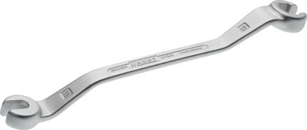 Hazet Dubbele ringsleutel · open 612N-11X13 · Buiten-zeskant-profiel · SW 11 x 13 mm