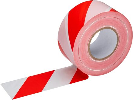 Hazet Folie-afzetlint · rood/wit geblokt 200-3