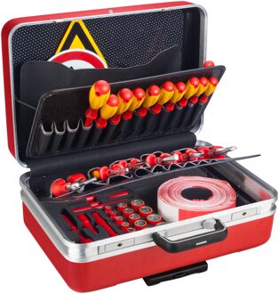 Hazet Gereedschapset voor hybride en elektrische voertuigen 150/43 | 3/8 inch (10 mm) vierkant hol | Sleufprofiel, Kruiskop profiel PH,