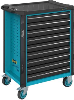 Hazet Gereedschapwagen - Assistent 179N - enkel 179N-9 - L x B x H: 785 mm x 518 mm x 1020 mm - Laden, ondiep: 9× 81 x 522 x 398 mm