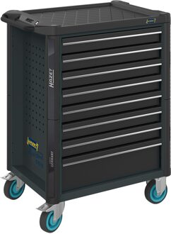 Hazet Gereedschapwagen - Assistent 179NT - enkel 179NT-8-RAL7016 - L x B x H: 785 mm x 518 mm x 1020 mm - Laden, ondiep: 7× 81 x 522 x 398 mm - Laden,