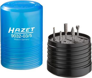 Hazet Hardmetalen freespenset · 3 mm 9032-03/5 · 5-delig