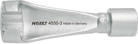 Hazet Injectieleidingsleutel 4550-3 · 3/8 inch (10 mm) vierkant hol · Buitentwaalfkant profiel · SW 17 mm