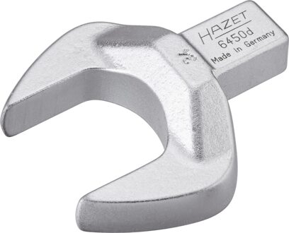 Hazet Insteek-steeksleutel 6450D-34 · 14 x 18 mm insteekvierkant massief · Buiten-zeskant-profiel · SW 34 mm