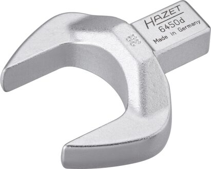 Hazet Insteek-steeksleutel 6450D-38 · 14 x 18 mm insteekvierkant massief · Buiten-zeskant-profiel · SW 38 mm