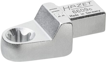 Hazet Insteekringsleutel 6609C-E11 · 9 x 12 mm insteekvierkant massief · Buiten-TORX®-profiel · SW E11