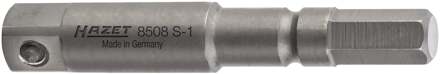 Hazet Kracht-verloopdoppen 8508S-1 · Zeskant massief ISO 1173-A 5,5 · 1/4 inch (6,3 mm) vierkant massief · Lengte: 50 mm