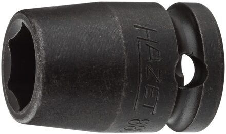 Hazet Krachtdopsleutel 880S-11 · 3/8 inch (10 mm) vierkant hol · Buiten-zeskant-tractieprofiel · SW 11 mm
