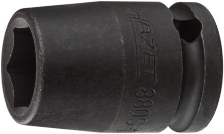 Hazet Krachtdopsleutel 880S-13 · 3/8 inch (10 mm) vierkant hol · Buiten-zeskant-tractieprofiel · SW 13 mm