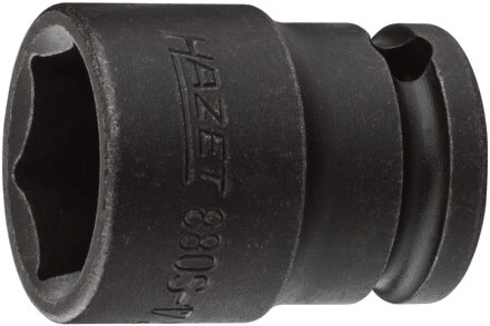 Hazet Krachtdopsleutel 880S-17 · 3/8 inch (10 mm) vierkant hol · Buiten-zeskant-tractieprofiel · SW 17 mm