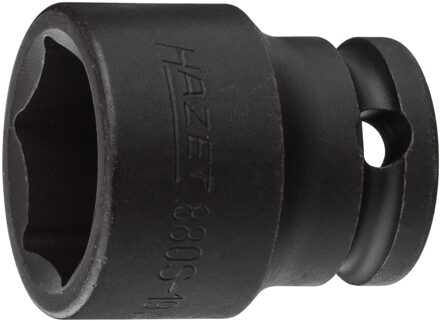 Hazet Krachtdopsleutel 880S-19 · 3/8 inch (10 mm) vierkant hol · Buiten-zeskant-tractieprofiel · SW 19 mm