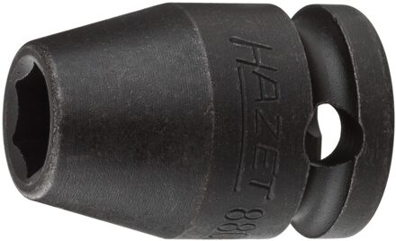 Hazet Krachtdopsleutel 880S-8 · 3/8 inch (10 mm) vierkant hol · Buiten-zeskant-tractieprofiel · SW 8 mm