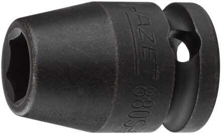 Hazet Krachtdopsleutel 880S-9 · 3/8 inch (10 mm) vierkant hol · Buiten-zeskant-tractieprofiel · SW 9 mm
