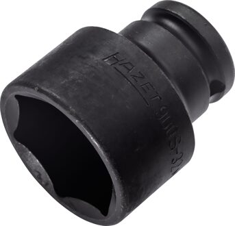 Hazet Krachtdopsleutel 900S-32 · 1/2 inch (12,5 mm) vierkant hol · Buiten-zeskant-tractieprofiel · SW 32 mm