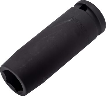 Hazet Krachtdopsleutel 900SLG-18 · 1/2 inch (12,5 mm) vierkant hol · Buiten-zeskant-tractieprofiel · SW 18 mm