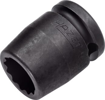 Hazet Krachtdopsleutel 900SZ-17 · 1/2 inch (12,5 mm) vierkant hol · Buitentwaalfkant tractieprofiel · SW 17 mm