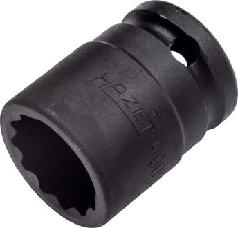 Hazet Krachtdopsleutel 900SZ-21 · 1/2 inch (12,5 mm) vierkant hol · Buitentwaalfkant tractieprofiel · SW 21 mm