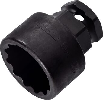 Hazet Krachtdopsleutel 900SZ6-27 · 1/2 inch (12,5 mm) vierkant hol, 24 mm buitenzeskant · Buitentwaalfkant tractieprofiel · SW 27 mm