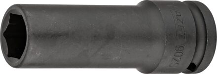 Hazet Krachtdopsleutel 902SLG-17 · 1/2 inch (12,5 mm) vierkant hol · Buiten-zeskant-tractieprofiel · SW 17 mm