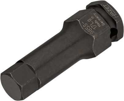 Hazet Krachtdopsleutelbit 985S-17LG · 1/2 inch (12,5 mm) vierkant hol · Binnen-zeskant-profiel · SW 17 mm