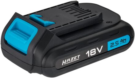 Hazet Li-ion accu · 18 Volt · 2,5 Ah (Ampère-uur) 9212-02