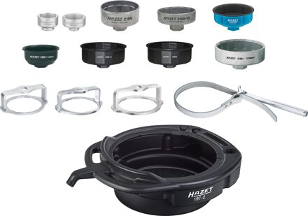 Hazet Oliefiltersleutelset 2169/14 · 14-delig
