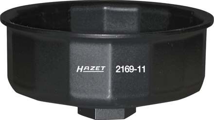 Hazet Oliefitersleutel 2169-11 · 1/2 inch (12,5 mm) vierkant hol · Buiten-14-kant-profiel · SW 84 mm