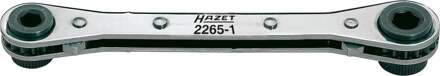 Hazet Omschakelratel voor bits 2265-1 · 1/4 inch (6,3 mm) zeskant hol, 5/16 inch (8 mm) zeskant hol · Lengte: 140 mm