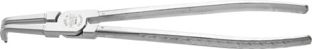 Hazet Precisie-borgveertang Geschikt voor borgringen Binnenringen 85-165 mm Puntvorm 90° haaks Hazet 1846B-4