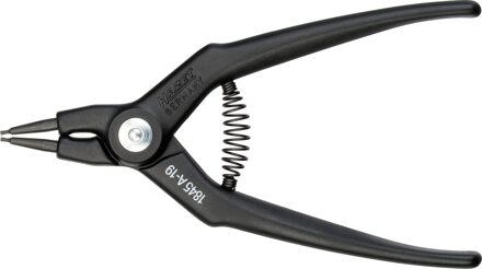 Hazet Precisie-borgveertang Geschikt voor borgringen Buitenringen 19-60 mm Puntvorm Recht Hazet 1845A-19