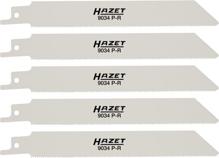 Hazet Recipro-sabelzaagbladen · 18 tanden/inch · schuine · gegolfde vertanding · totale lengte: 153 mm 9034P-R/5 · Lengte: 153 mm