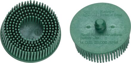 Hazet Reserveborstelslijpset · groen · 2-delig Roloc® snelwisselsysteem · ? 50 mm 9033-11-050/2