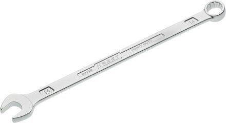 Hazet Ring-steeksleutel · extra lang · slanke uitvoering 600LG-14 · Buitentwaalfkant tractieprofiel · SW 14 mm